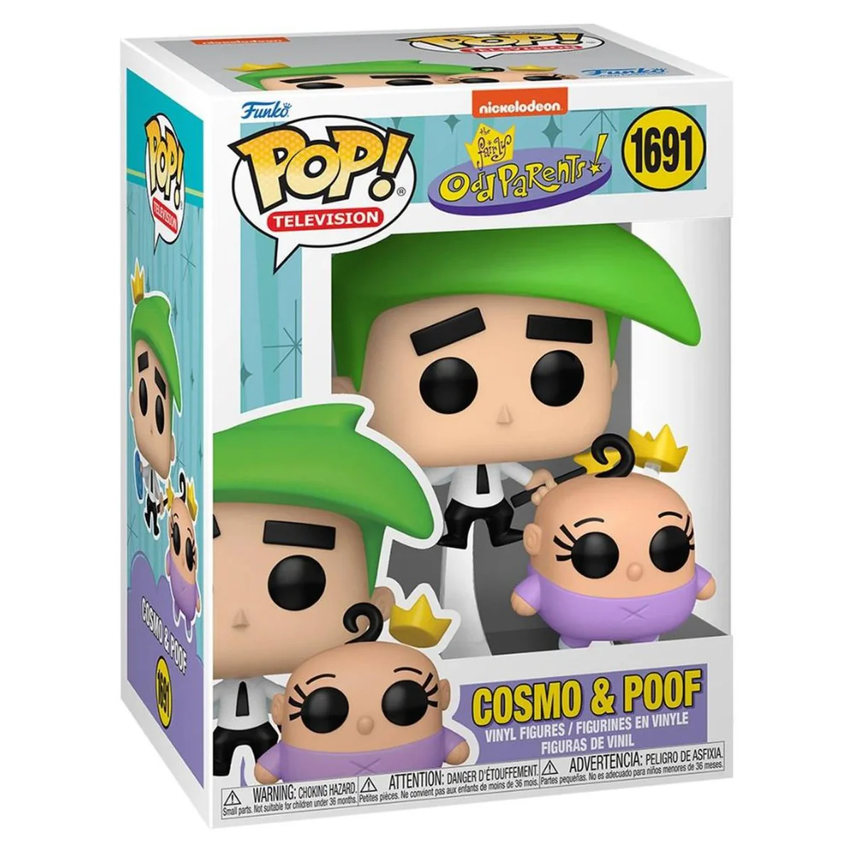 Funko Pop & Buddy Padrinos Magicos Parents Cosmo and Poof