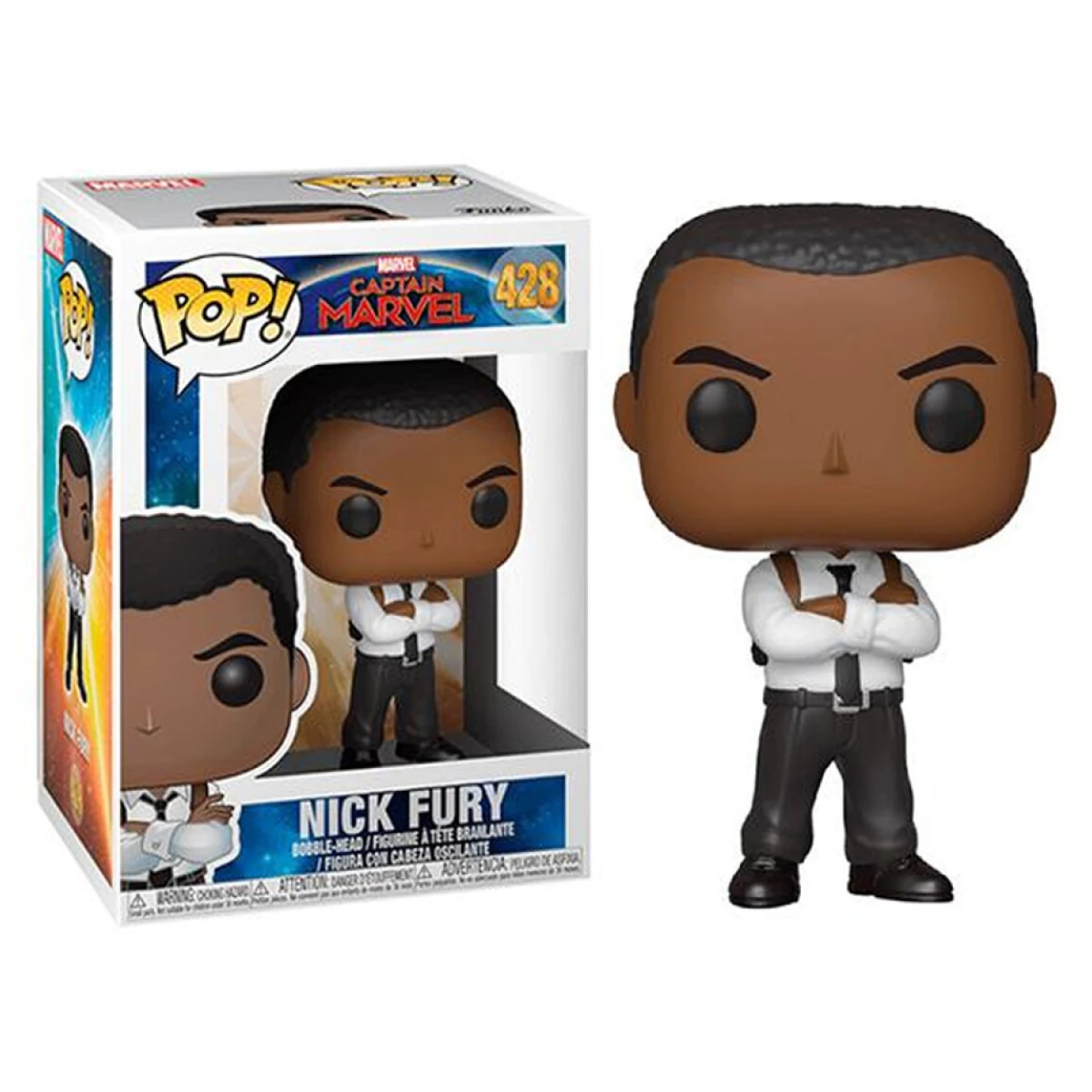 Funko Pop Captain Marvel Nick Fury