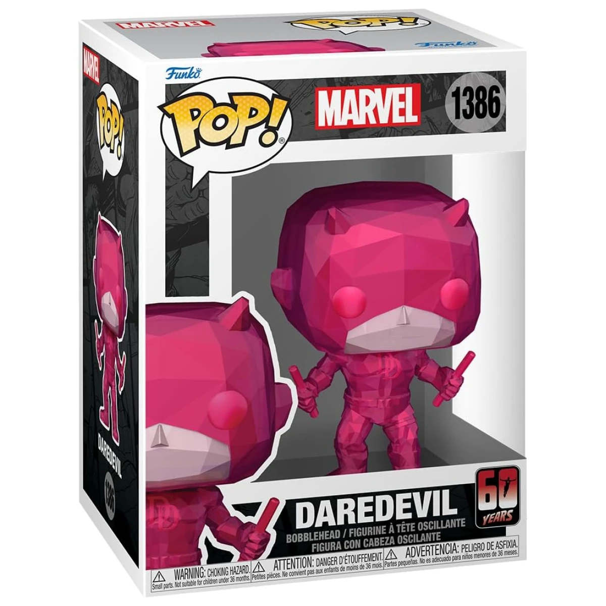 Funko Pop Daredevil 60th Anniversary Daredevil (Facet)