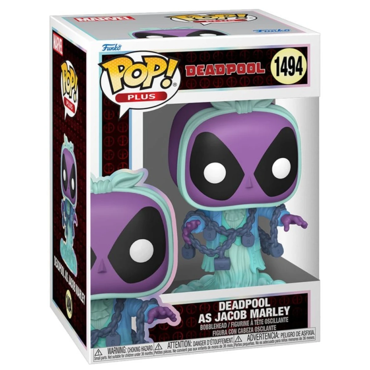 Funko Pop Deadpool Deadpool as Jacob Marley