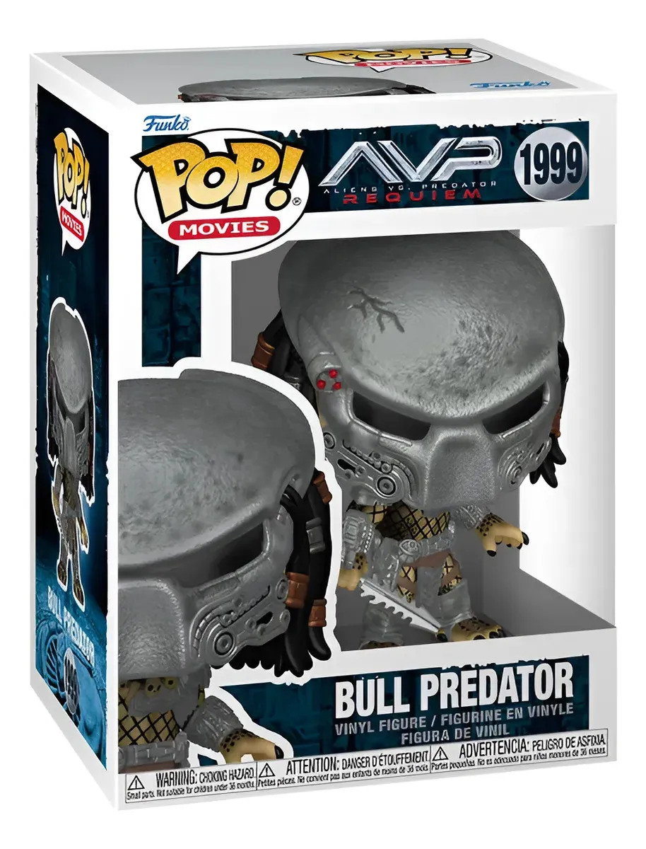 Funko Pop! Depredador Toro de Alien vs. Predator Requiem