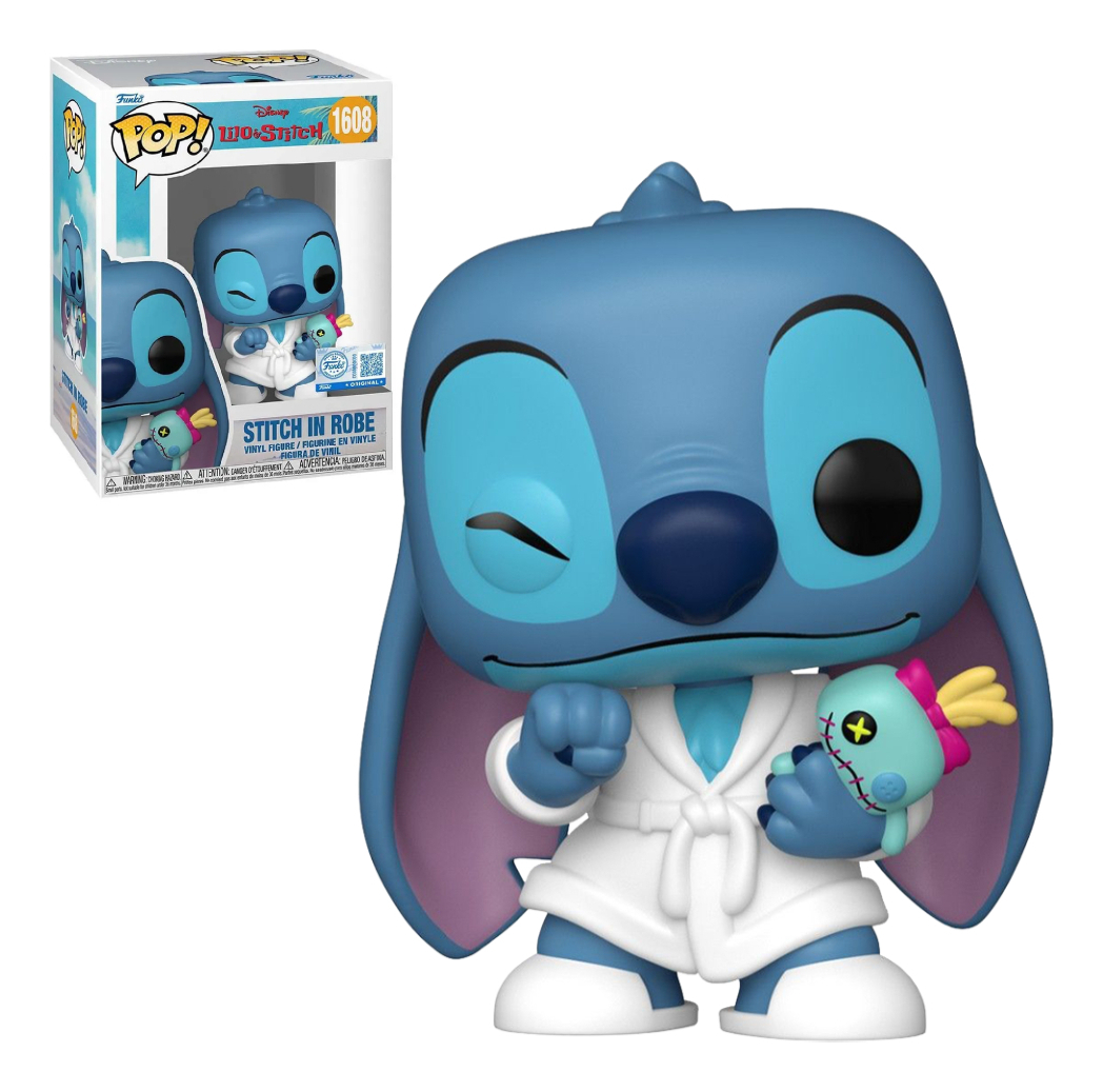 Funko Pop Disney Lilo And Stitch Stitch In Robe 1608