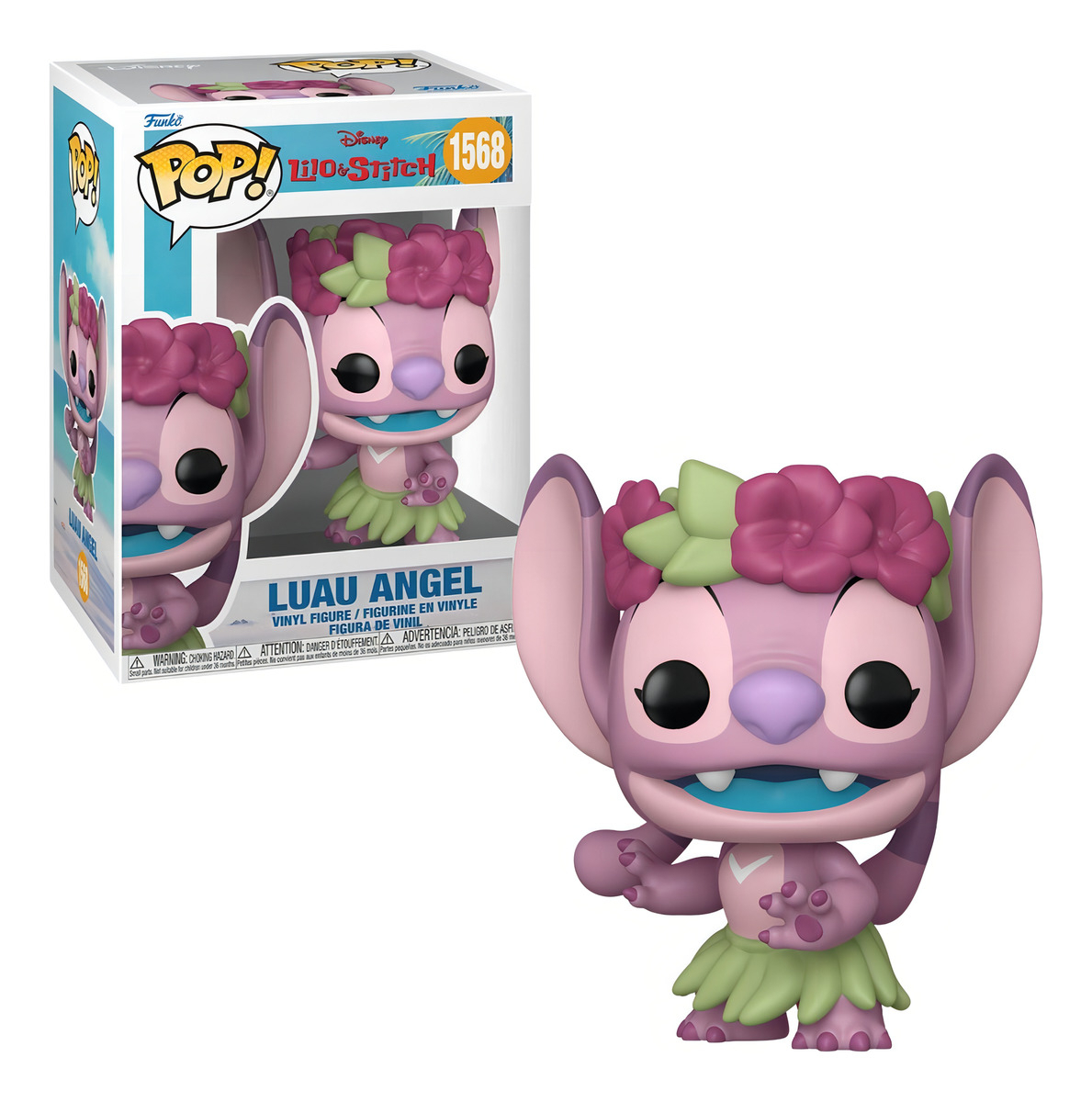 Funko Pop! Disney Lilo Y Stitch - Angel Fiesta Hawaiana