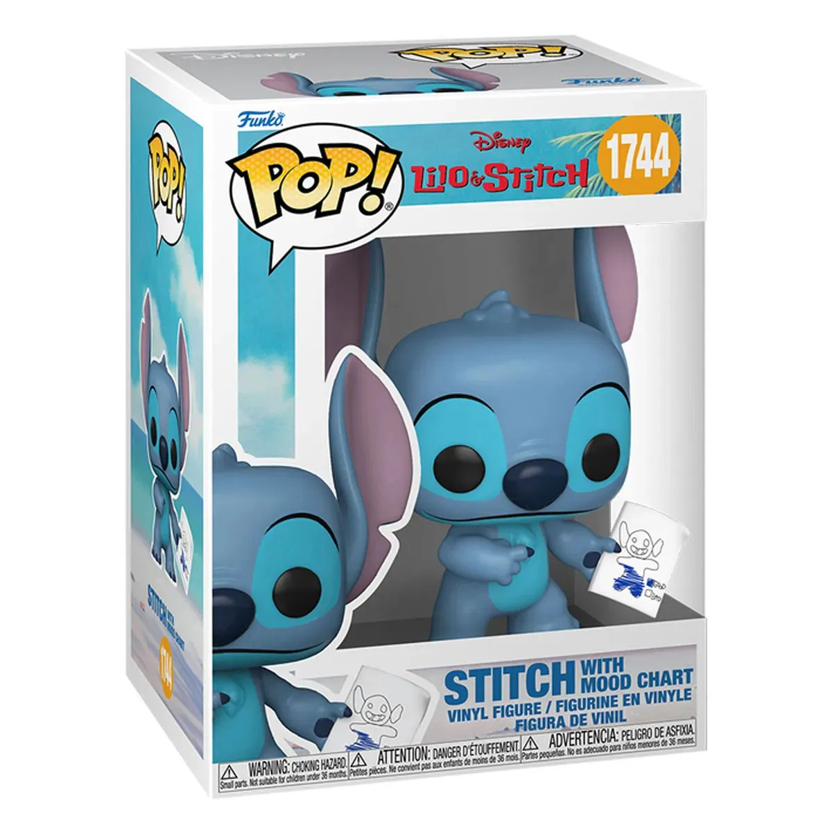 Funko Pop Disney: Lilo Y Stitch - Stitch Hoja De Maldad