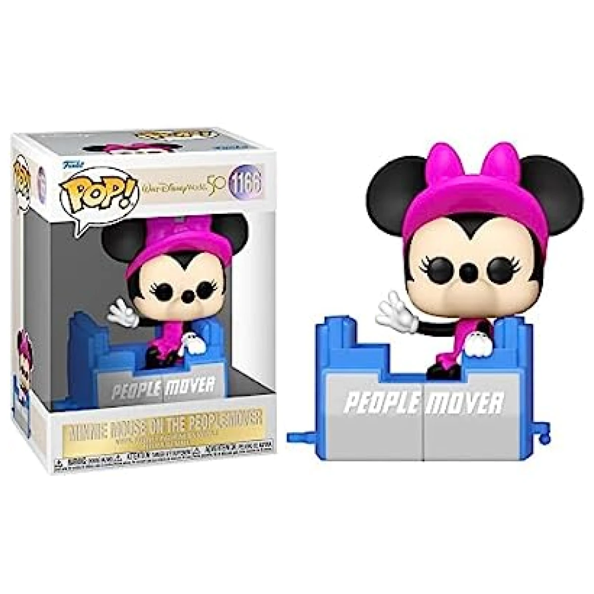 Funko Pop Disney World 50th Minnie Mouse on The People Mover