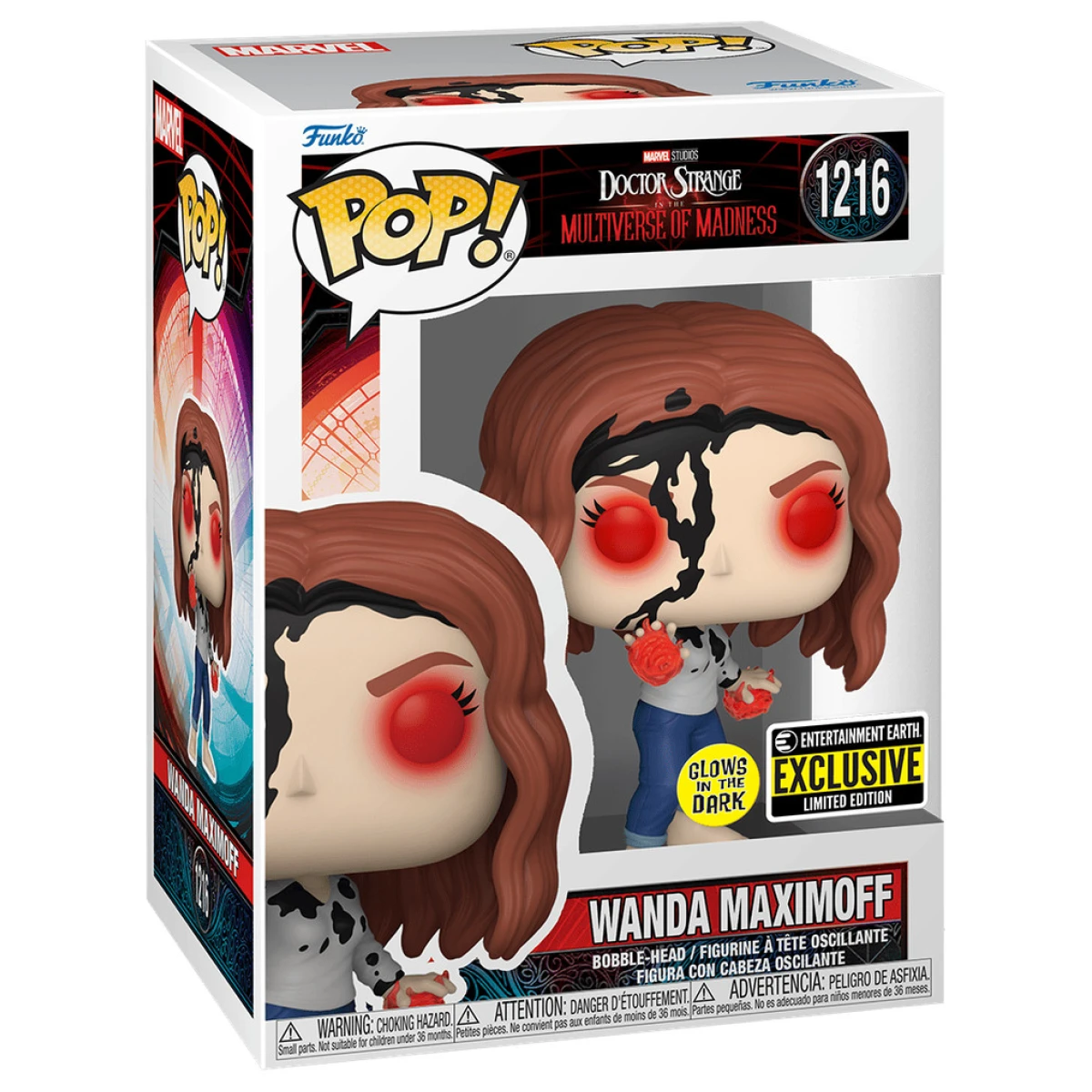Funko Pop Doctor Strange Wanda (Earth-838) GITD Exclusive