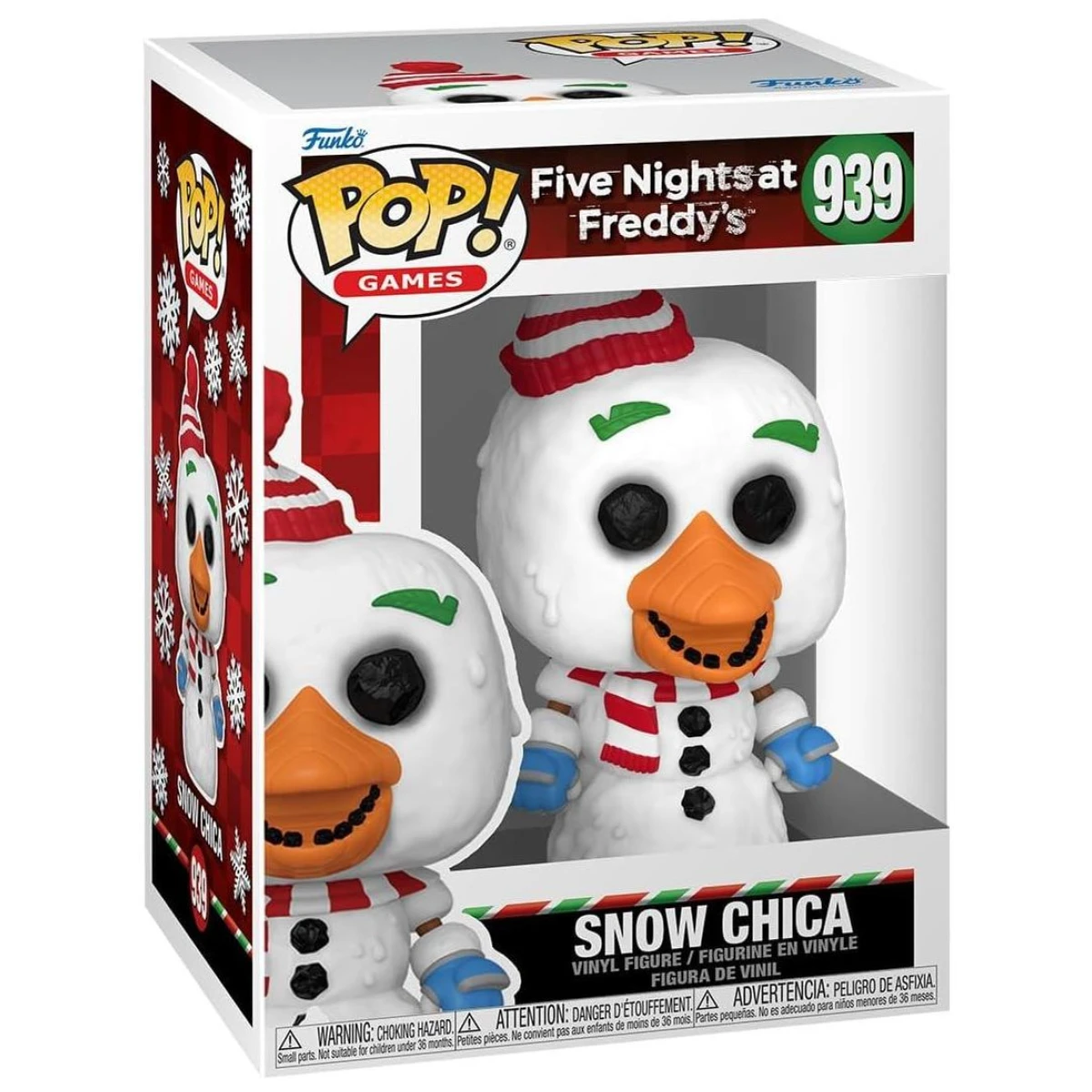 Funko Pop Five Nights at Freddy Holiday Snow Chica