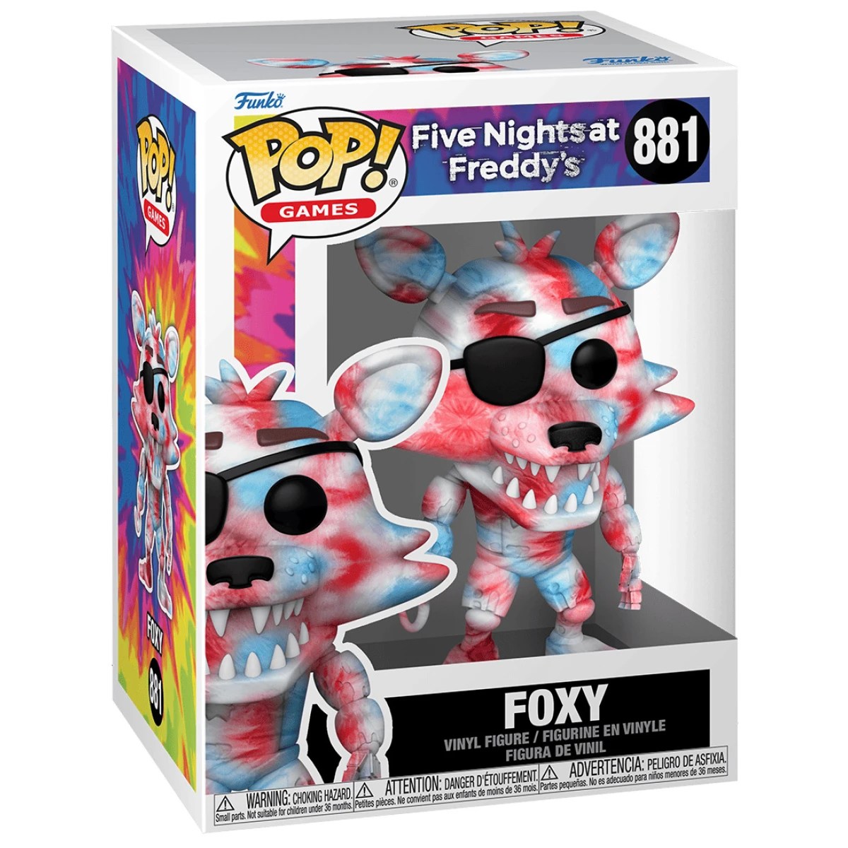 Funko Pop Five Nights at Freddy Tie Dye Foxy