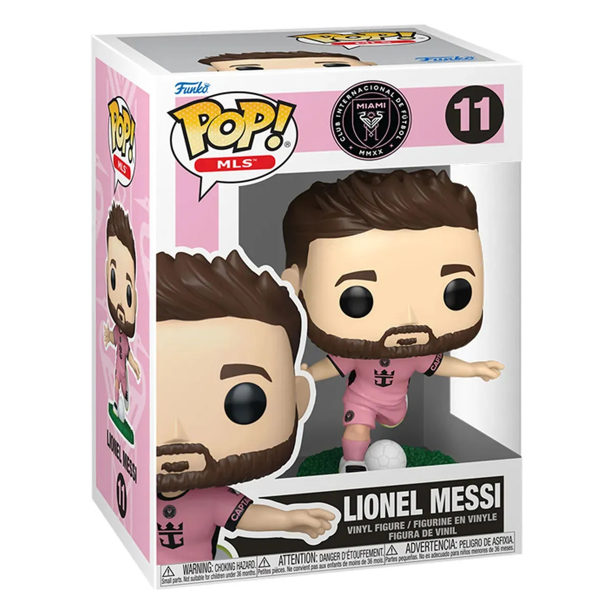 Funko Pop Football Mls: Inter Miami - Lionel Messi Uniforme Rosa