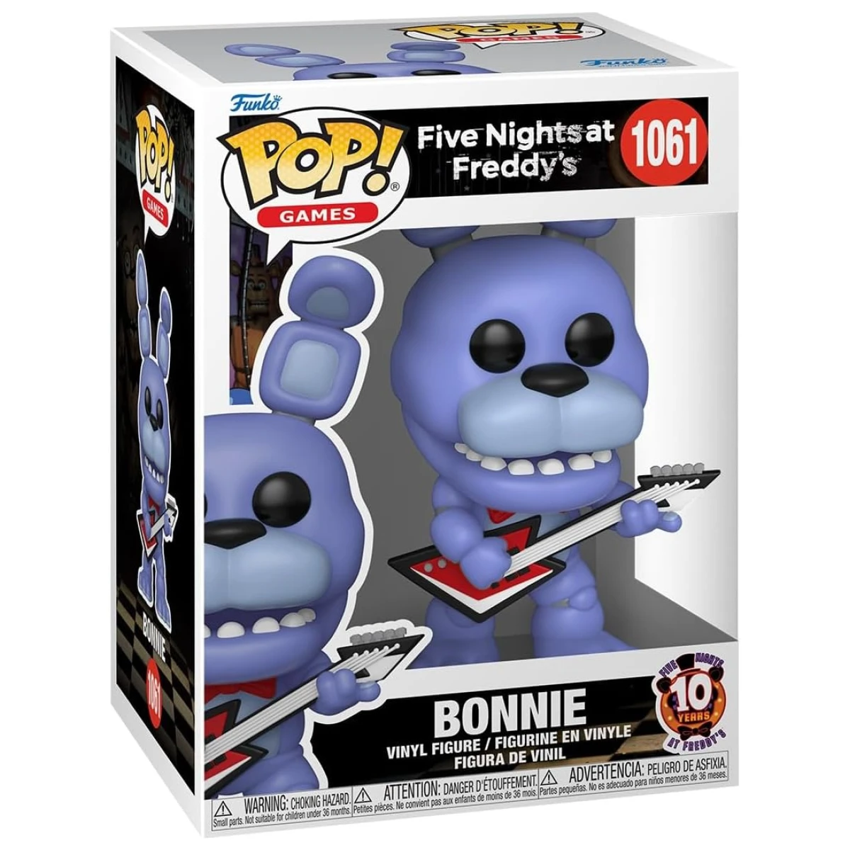 Funko Pop Games Five Nights at Freddy 10th Bonnie