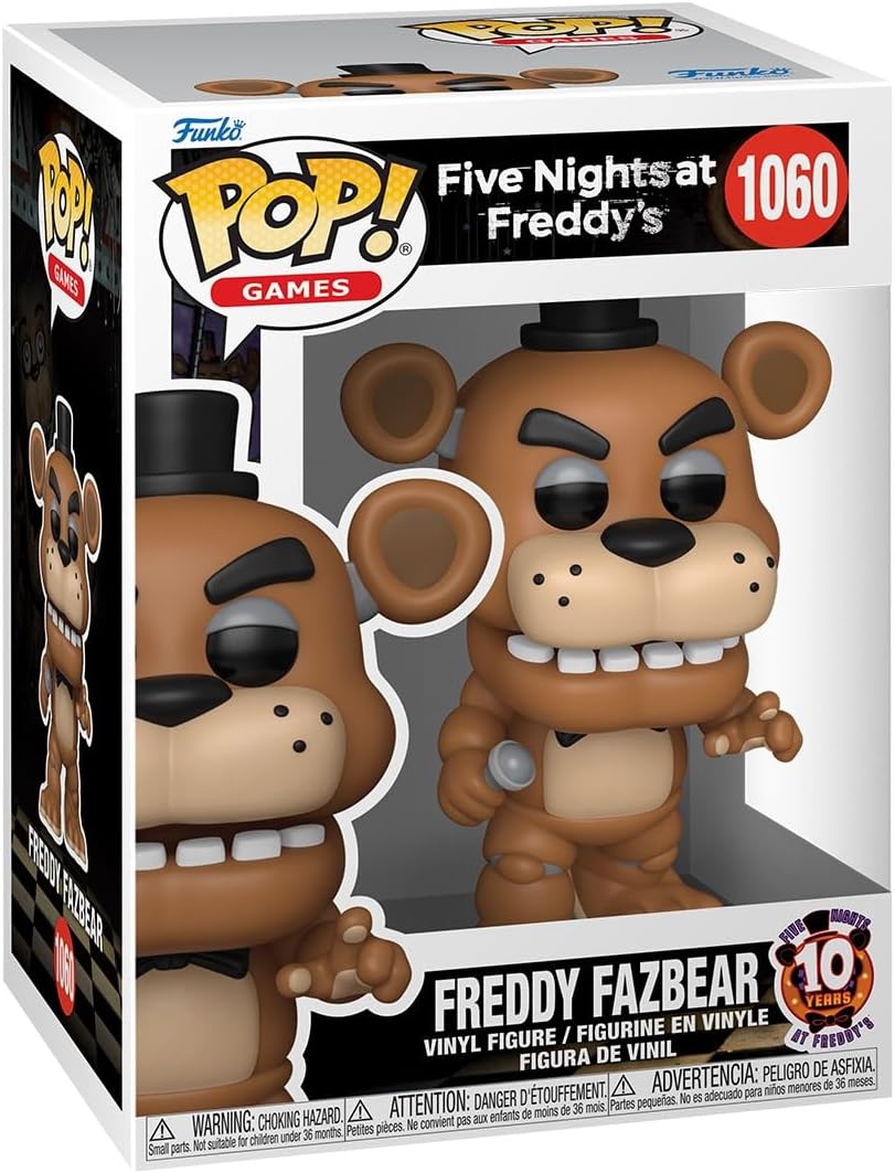 Funko Pop Games Five Nights at Freddy 10th Freddy