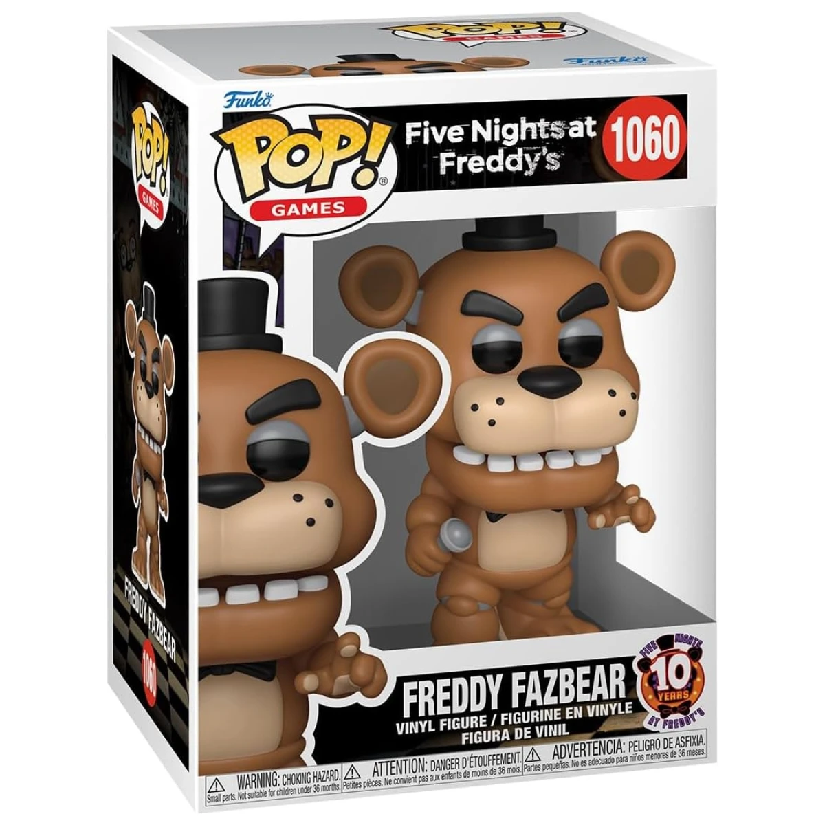 Funko Pop Games Five Nights at Freddy 10th Freddy