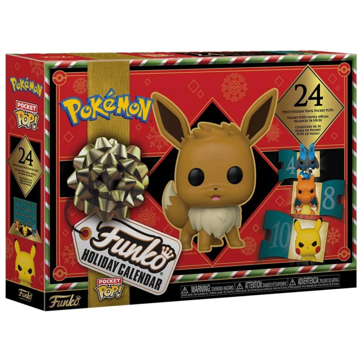 Funko Pop Holiday Calendar Pokemon 24 Dias De Sorpresas