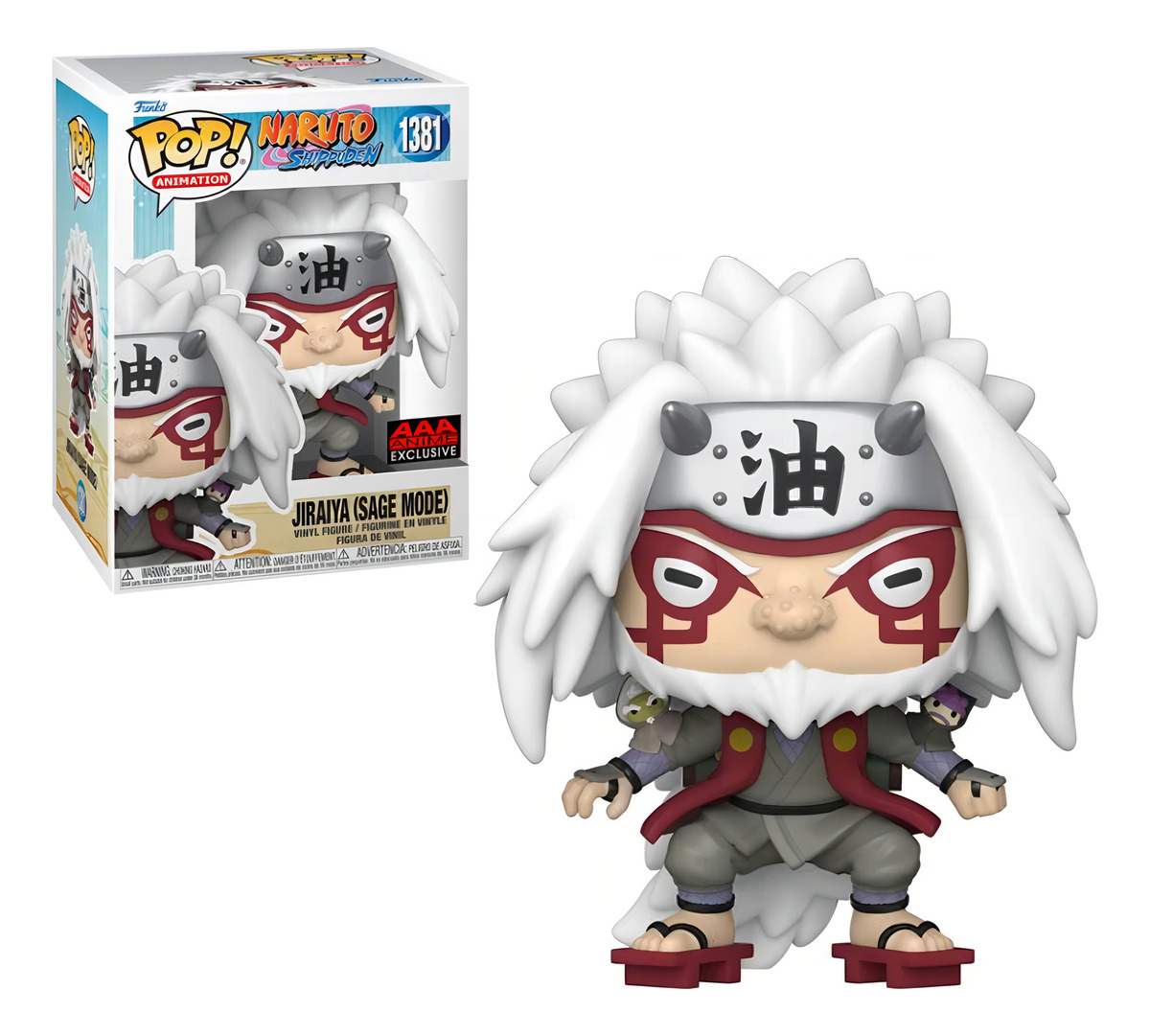 Funko Pop Jiraiya Sage Mode #1381 Naruto Shippuden Exclusive