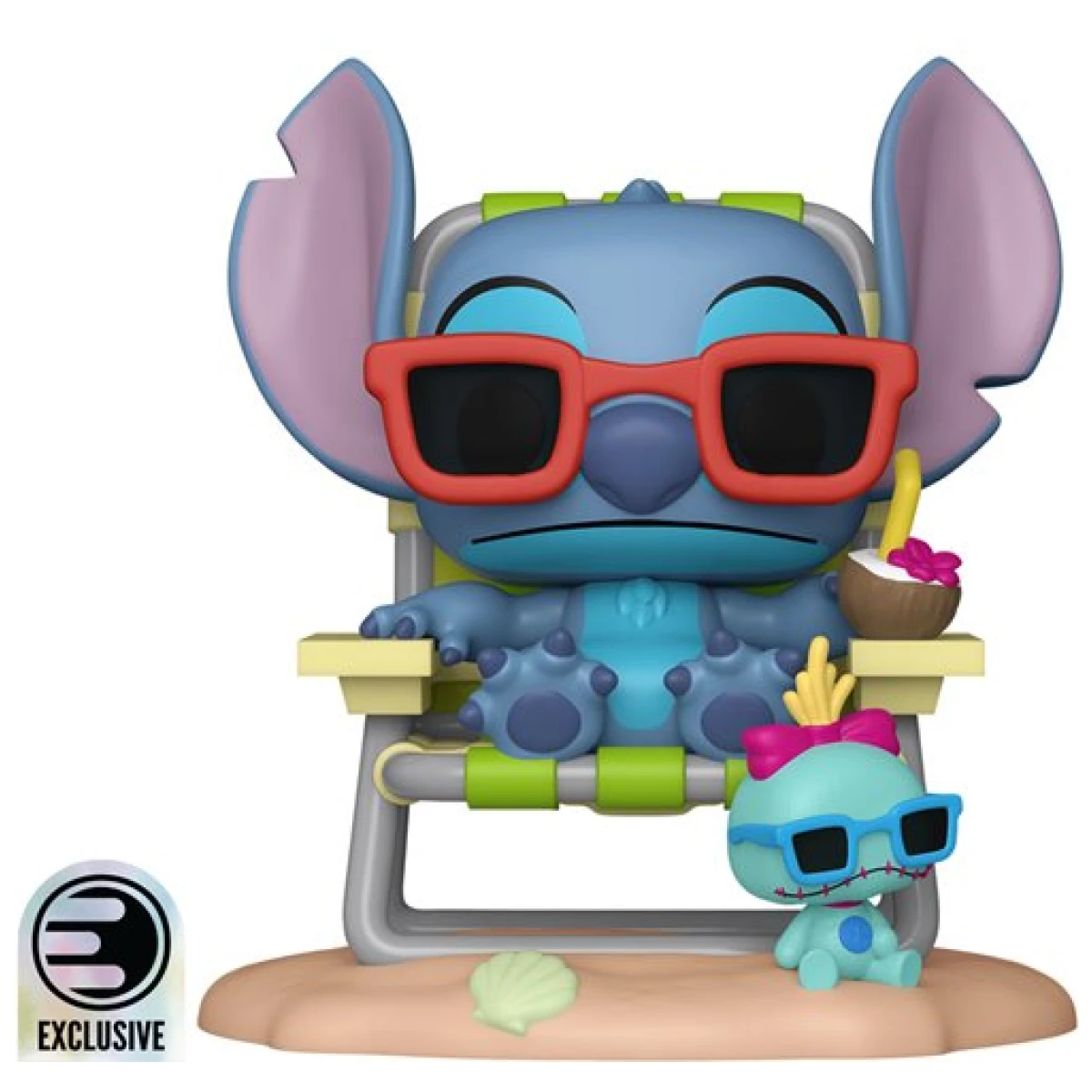 Funko Pop Lilo & Stitch Stitch in Sunlounger