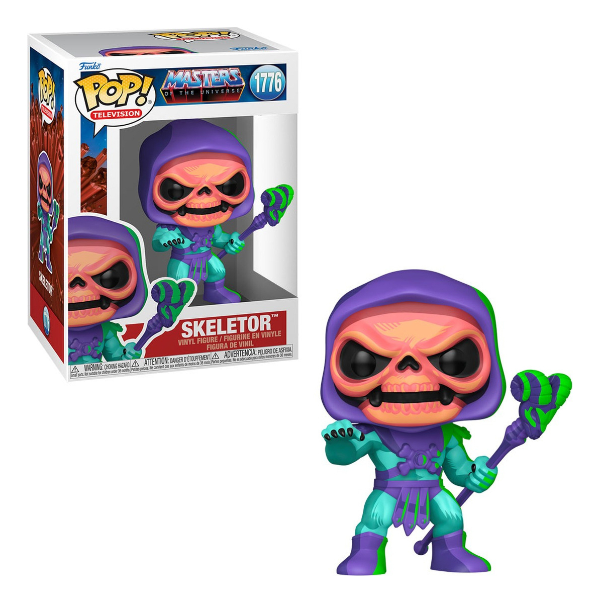 Funko Pop! Los Amos Del Universo Skeletor Retro Neon