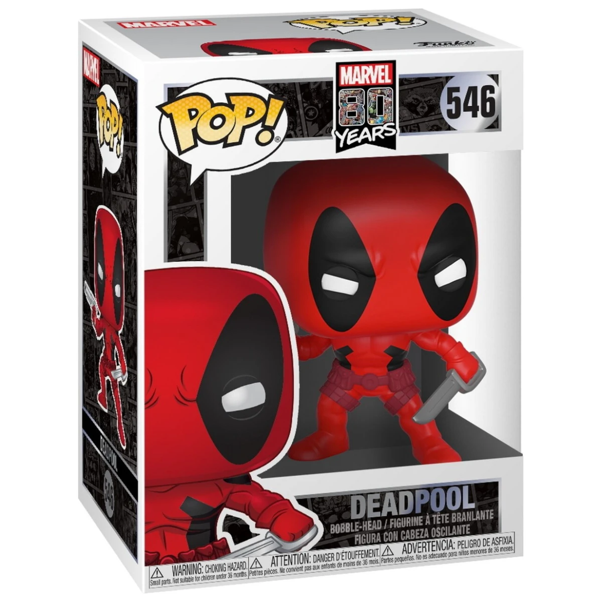 Funko Pop Marvel 80 Years Deadpool