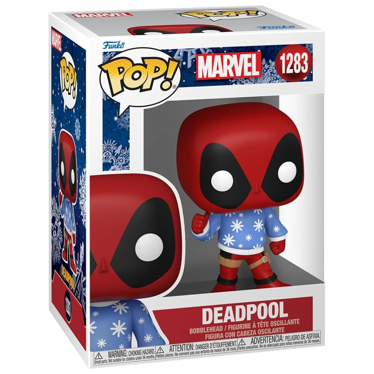 Funko Pop Marvel: Holiday Deadpool (SWTR) #1283