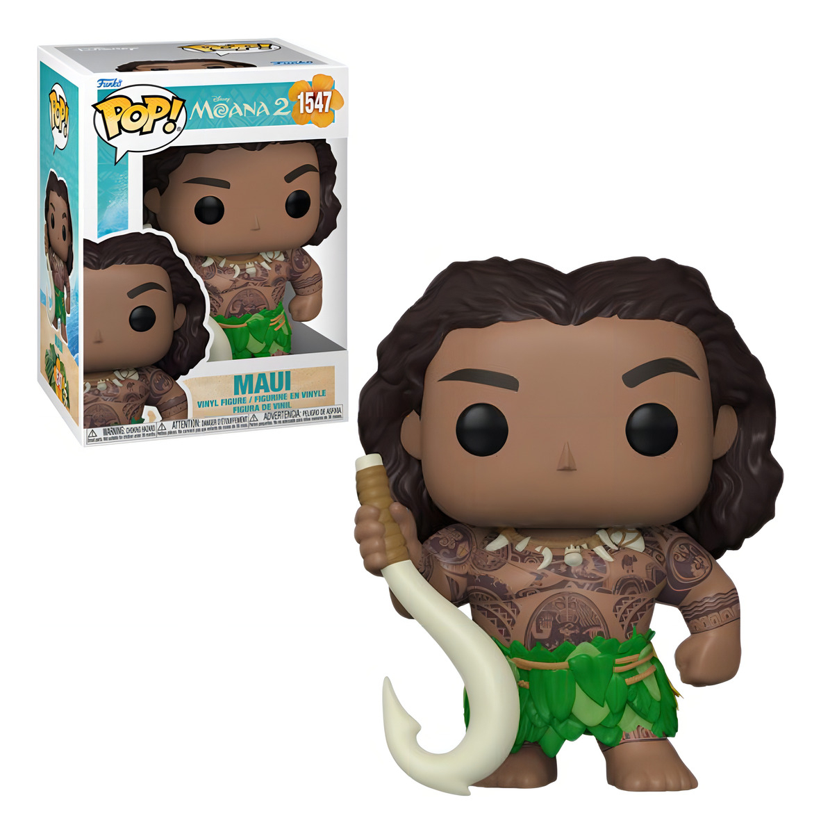 Funko Pop! Moana 2 Maui con Anzuelo