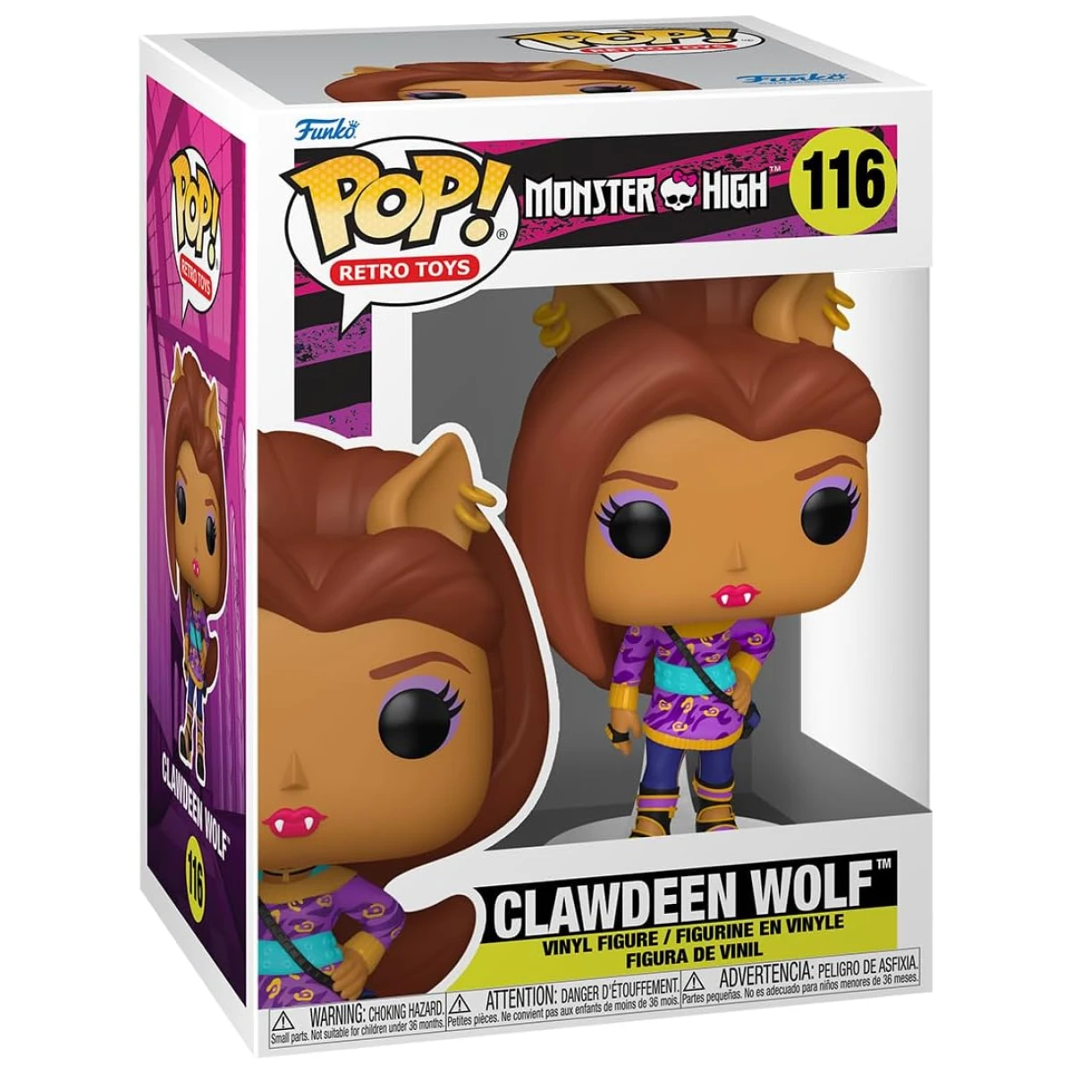 Funko Pop Monster High Clawdeen Wolf