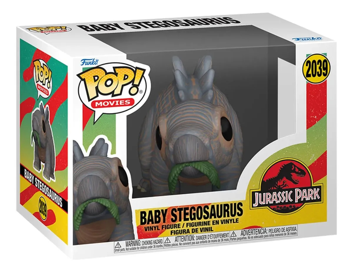 Funko Pop Movies: Jurassic Park - Bebe Estegosaurios
