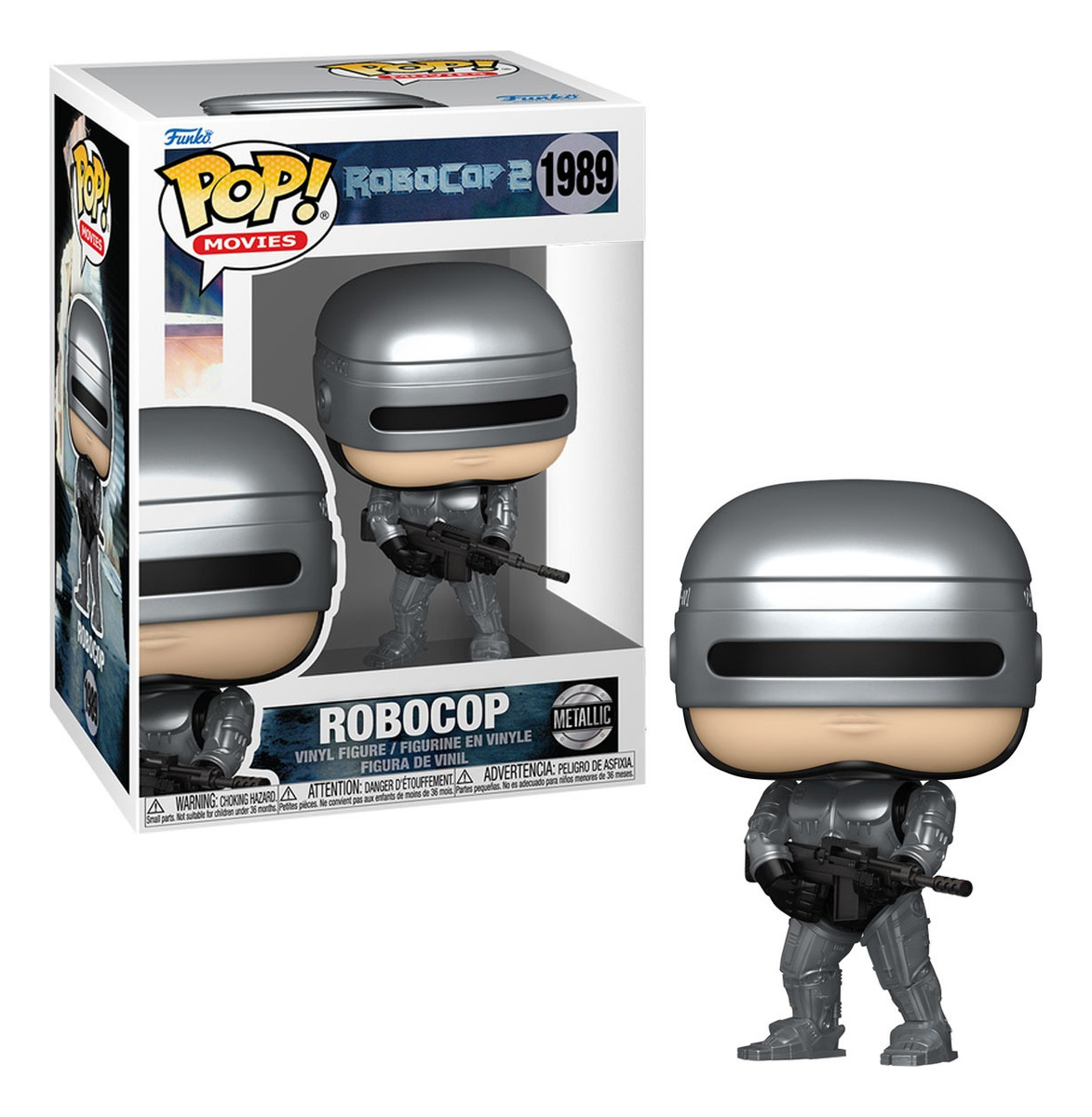 Funko Pop Movies: Robocop - Robocop Metalico