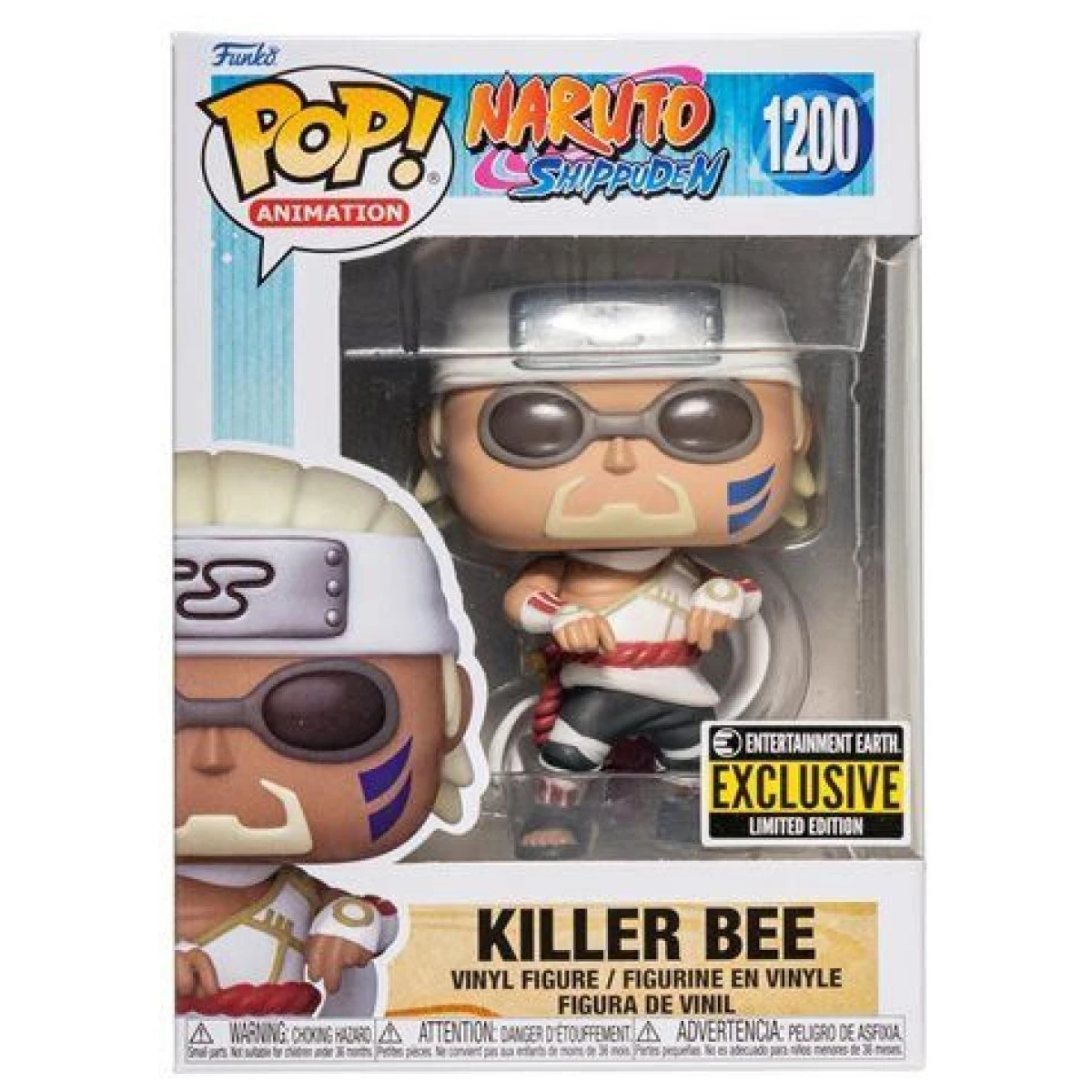 Funko Pop Naruto Shippuden Killer Bee Exclusive