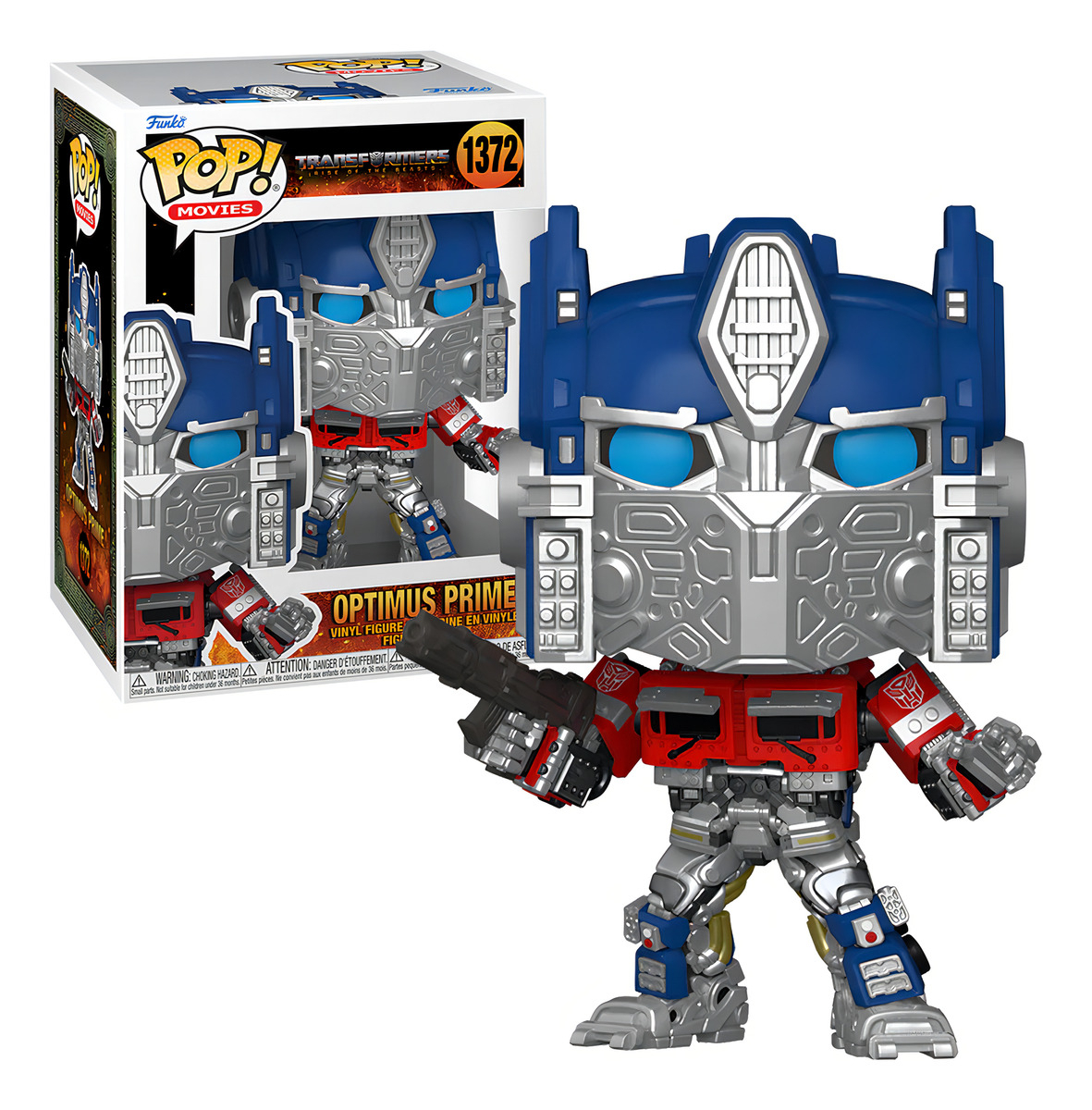 Funko Pop Optimus Prime #1372 Transformers El Despertar De Las Bestias Figura De Accion Original