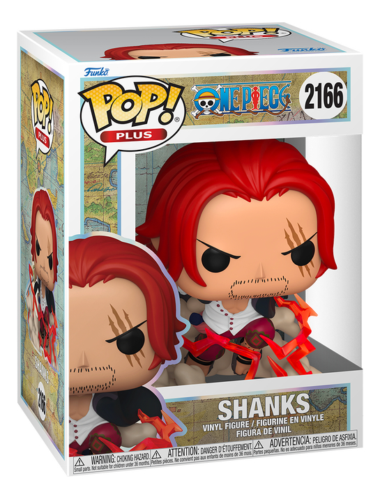 Funko Pop! Plus: One Piece - Shanks Con Espada