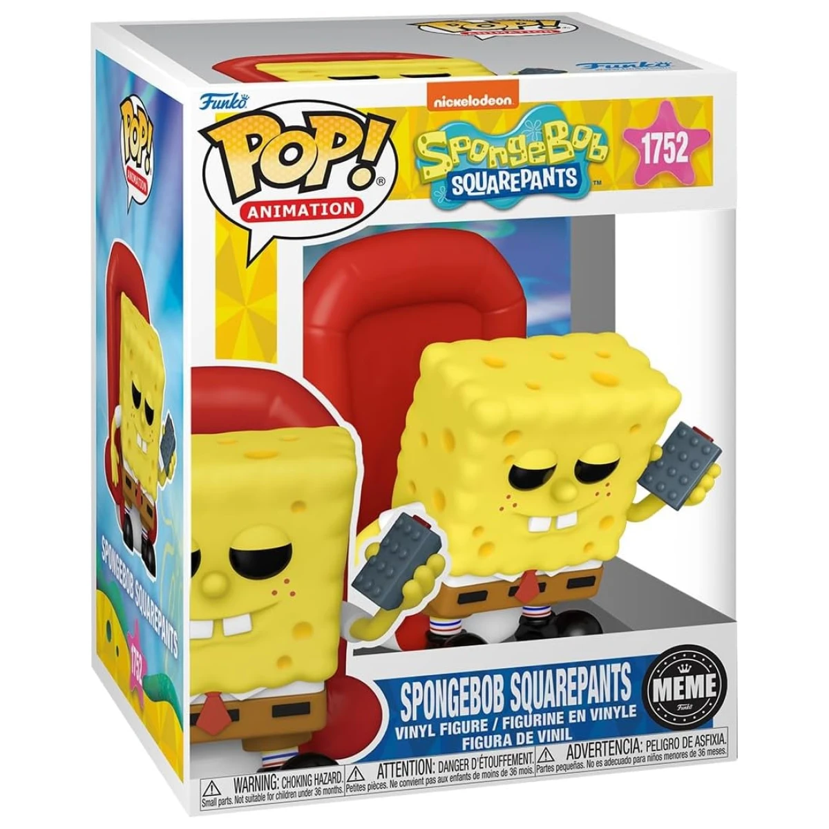 Funko Pop Premium Meme Spongebob​ Squarepants