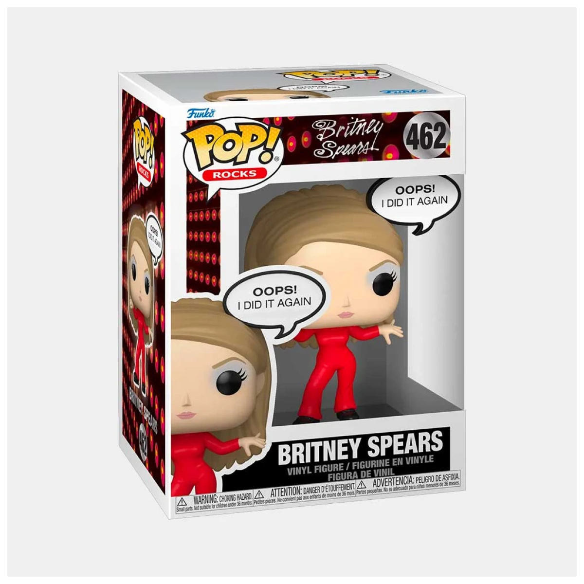 Funko Pop Sayings Britney Spears Oops I Did It Again