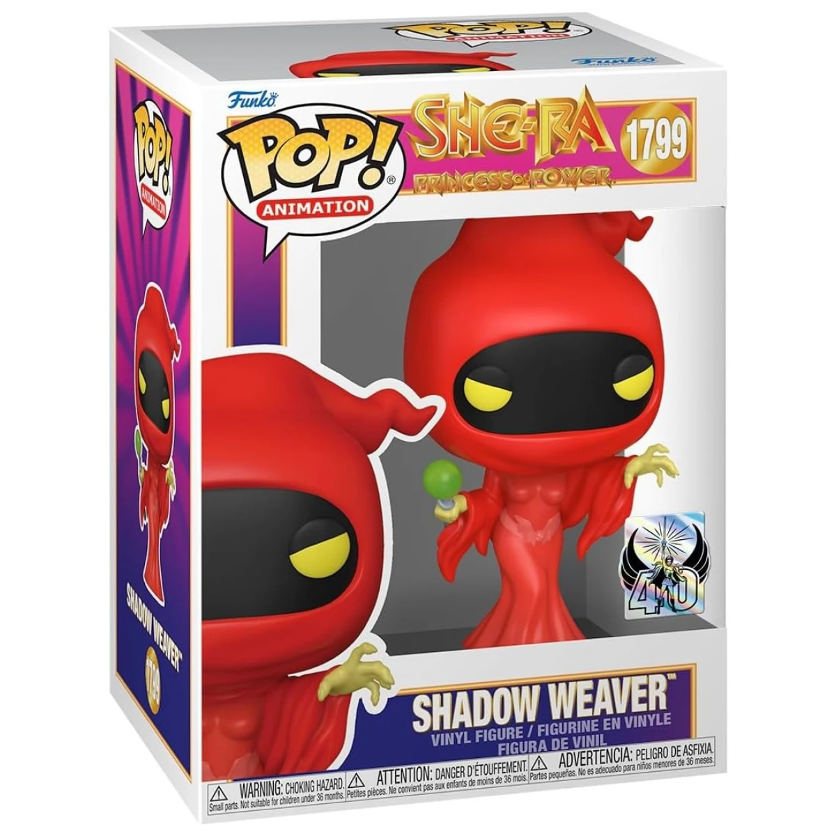Funko Pop She-Ra Shadow Weaver Masters of The Universe MOTU