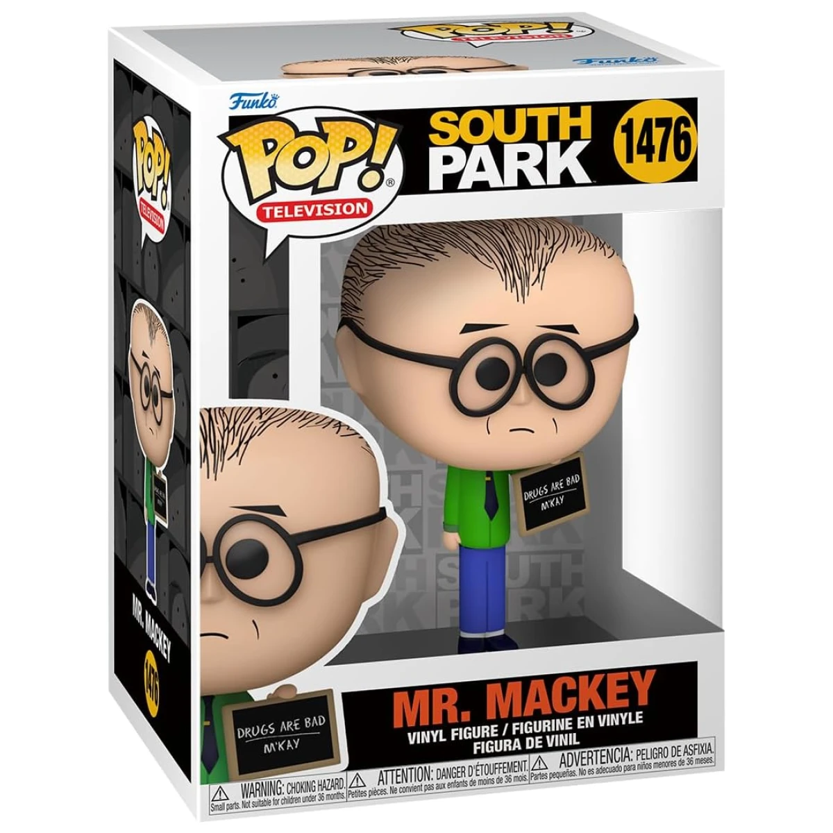 Funko Pop South Park Mr. Mackey with Sign