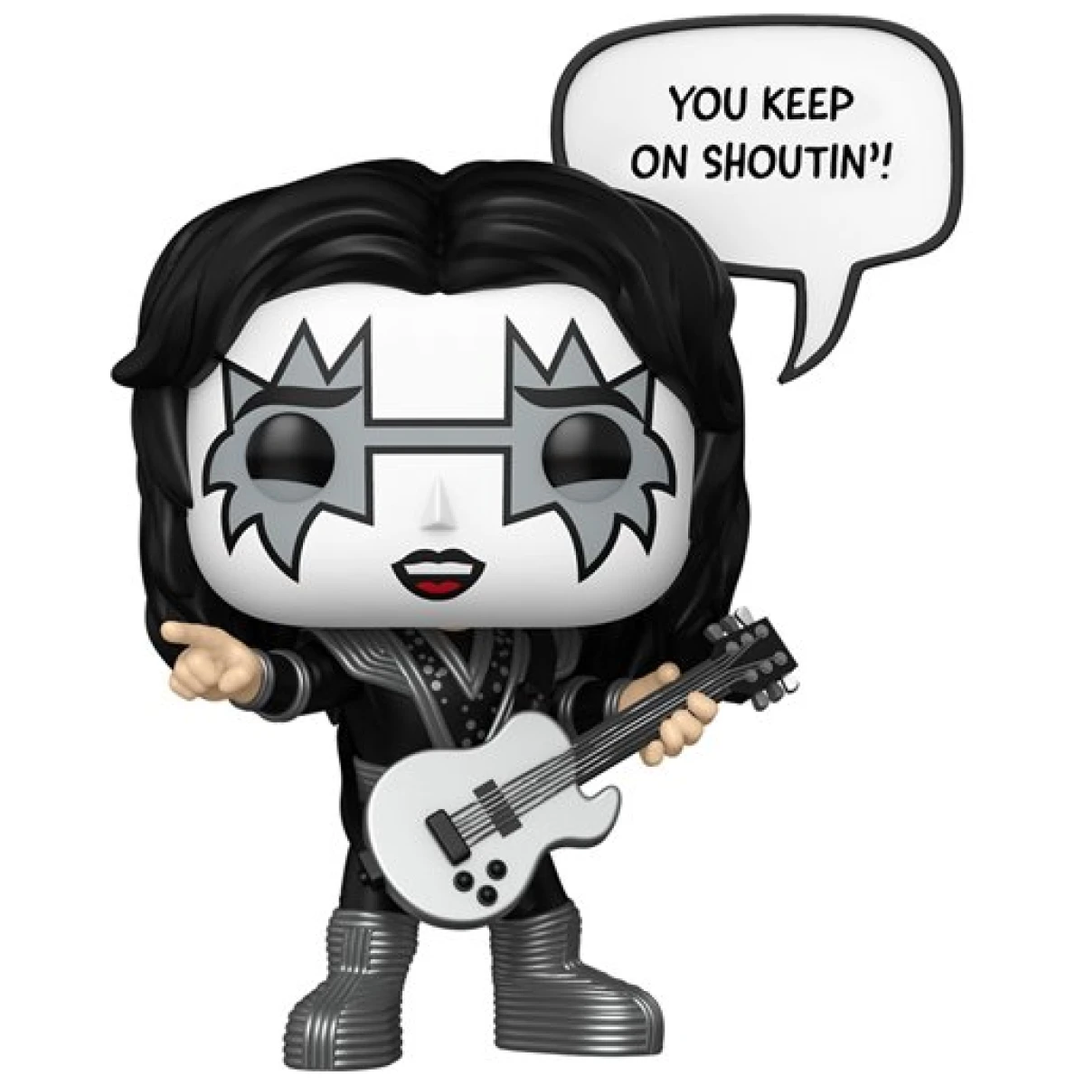 Funko Pop Spaceman (Rock and Roll All Nite) KISS Sayings