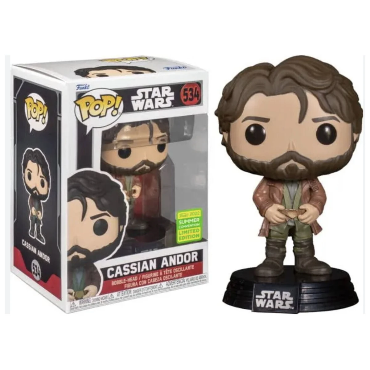 Funko Pop Star Wars Cassian Andor Limited 534