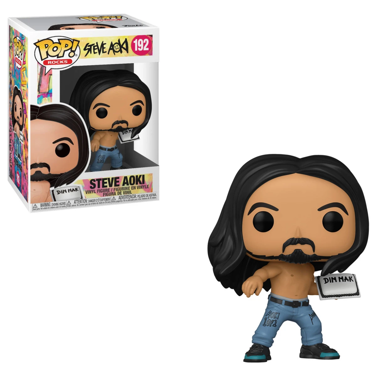 Funko Pop Steve Aoki with Cake
