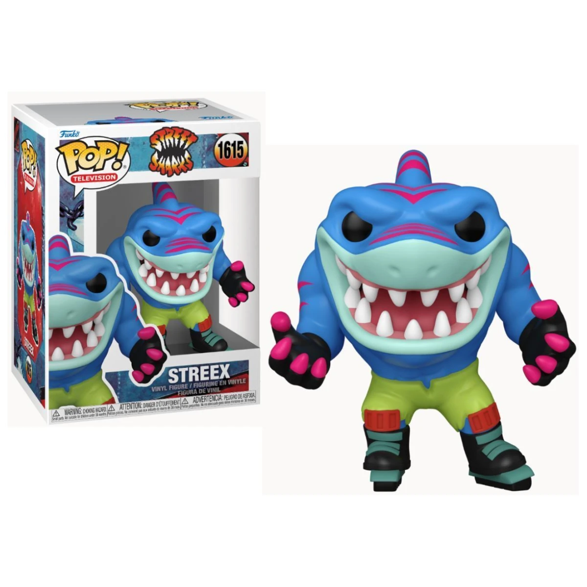 Funko Pop Street Sharks Streex