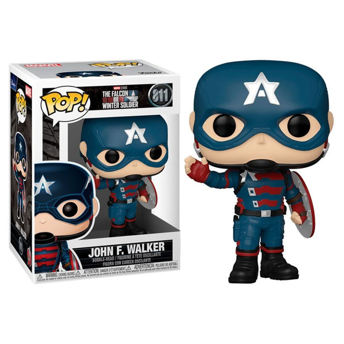 Funko Pop The Falcon and The Winter Soldier John F. Walker