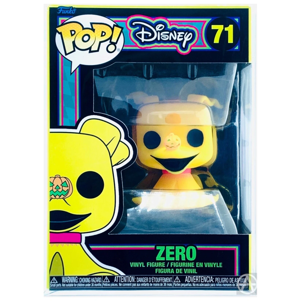 Funko Pop The Nightmare Before Christmas Zero Blacklight