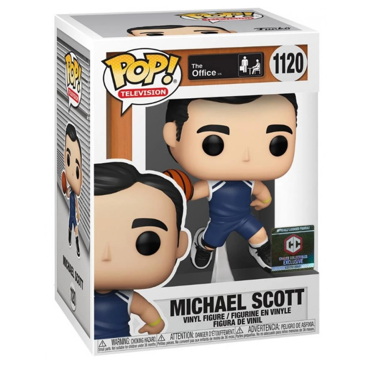 Funko Pop The Office Michael Scott Basketball Exclusive