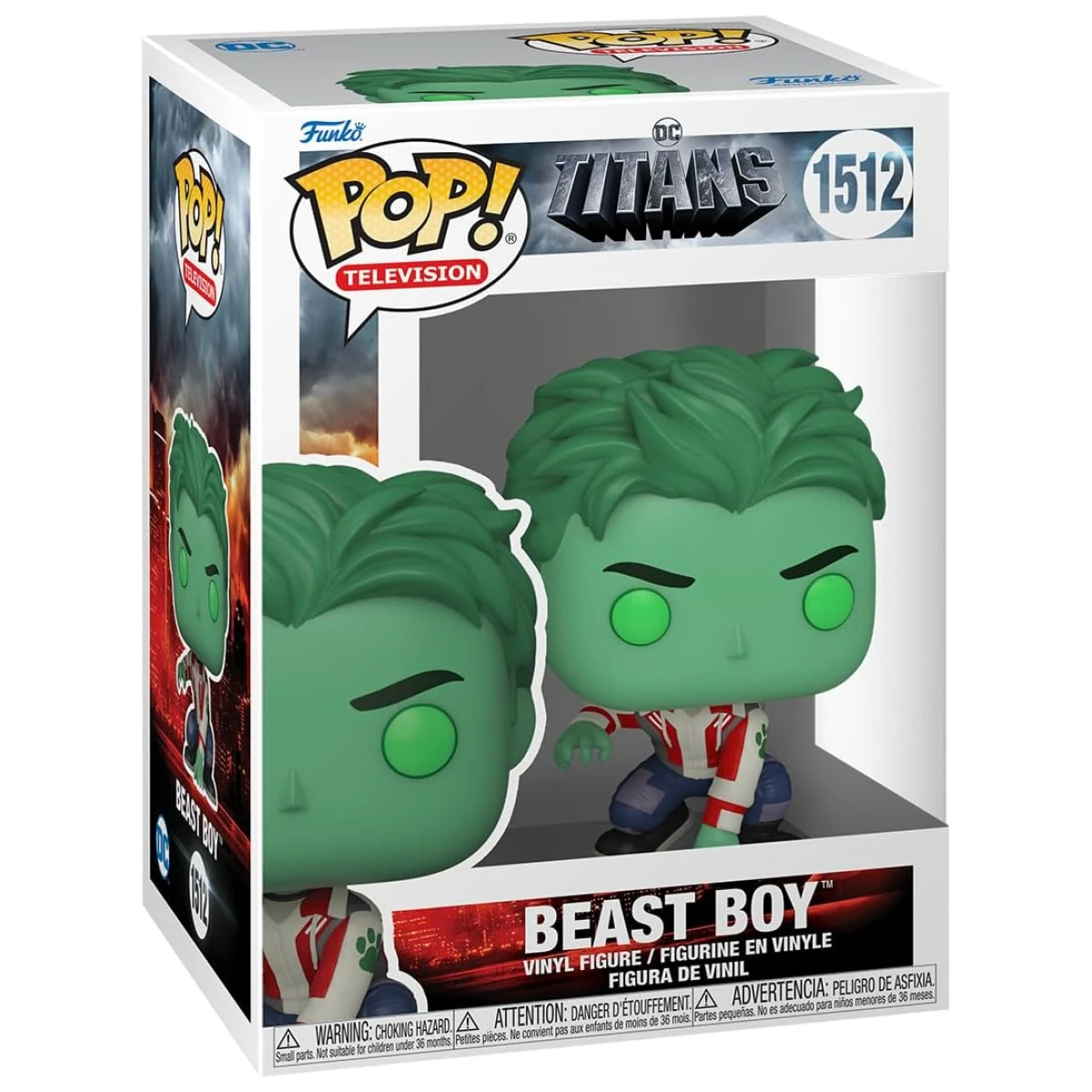 Funko Pop Titans Beast Boy DC Titans