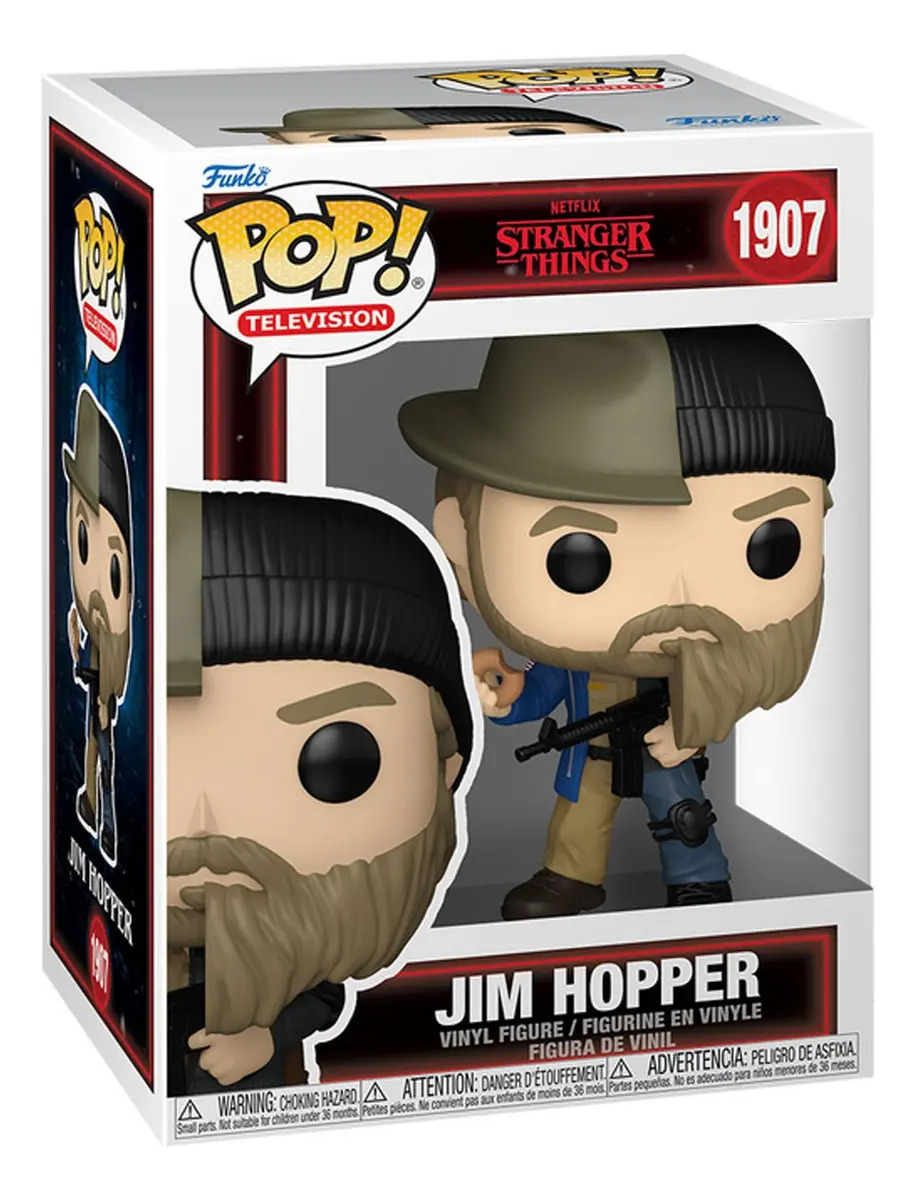 Funko Pop Tv: Stranger Things - Jim Hopper Split