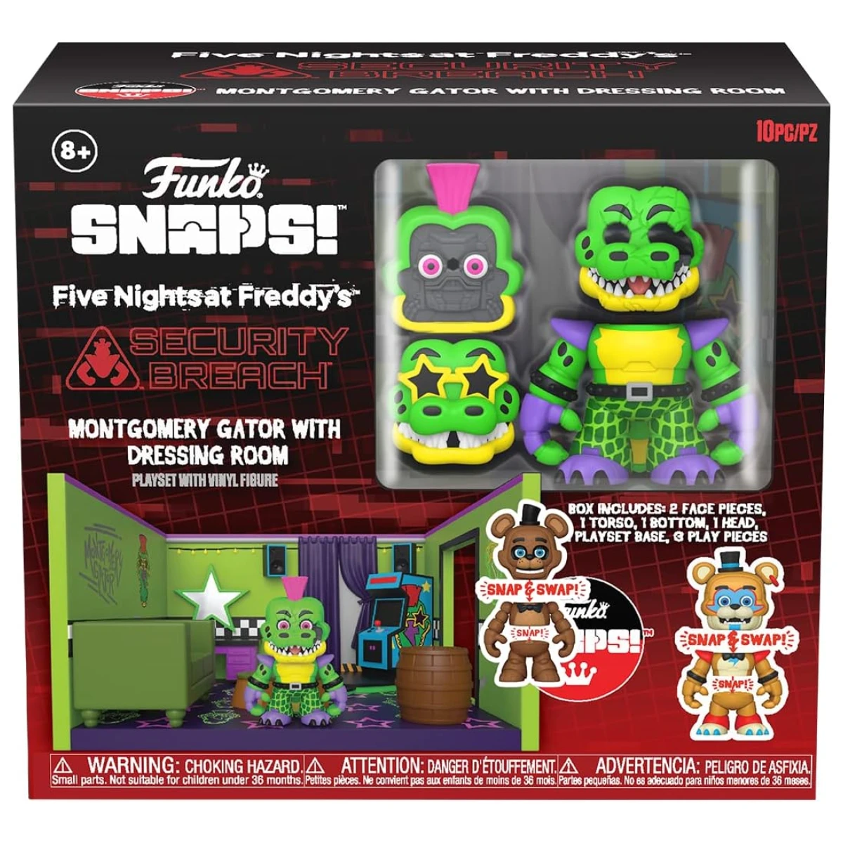Funko Snaps Five Nights at Freddys Montgomery Gator Dressing