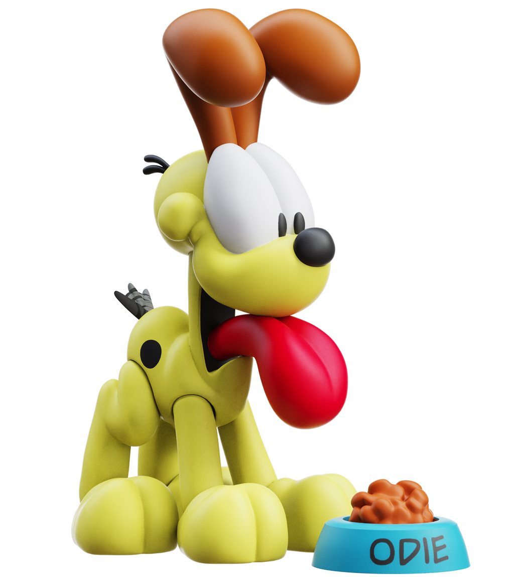 Garfield Wave 1 Odie Action Figure
