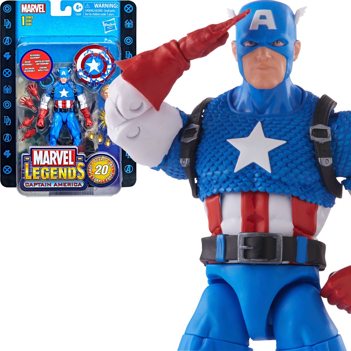 Hasbro Marvel Legends 20th Anniversary Series Captain America