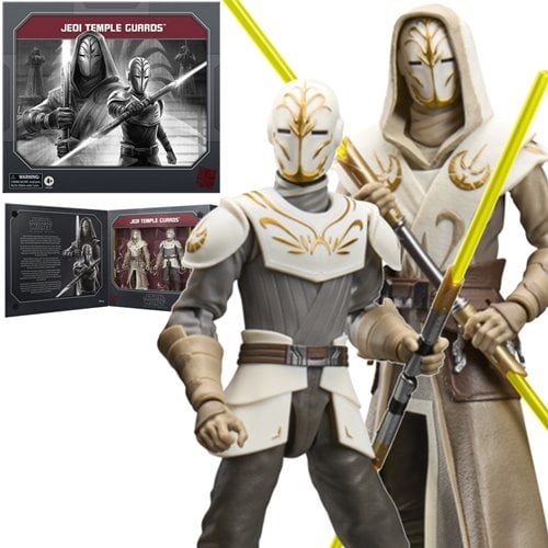 Star Wars The Black Series Jedi Temple Guards 6-Inch Action Figures