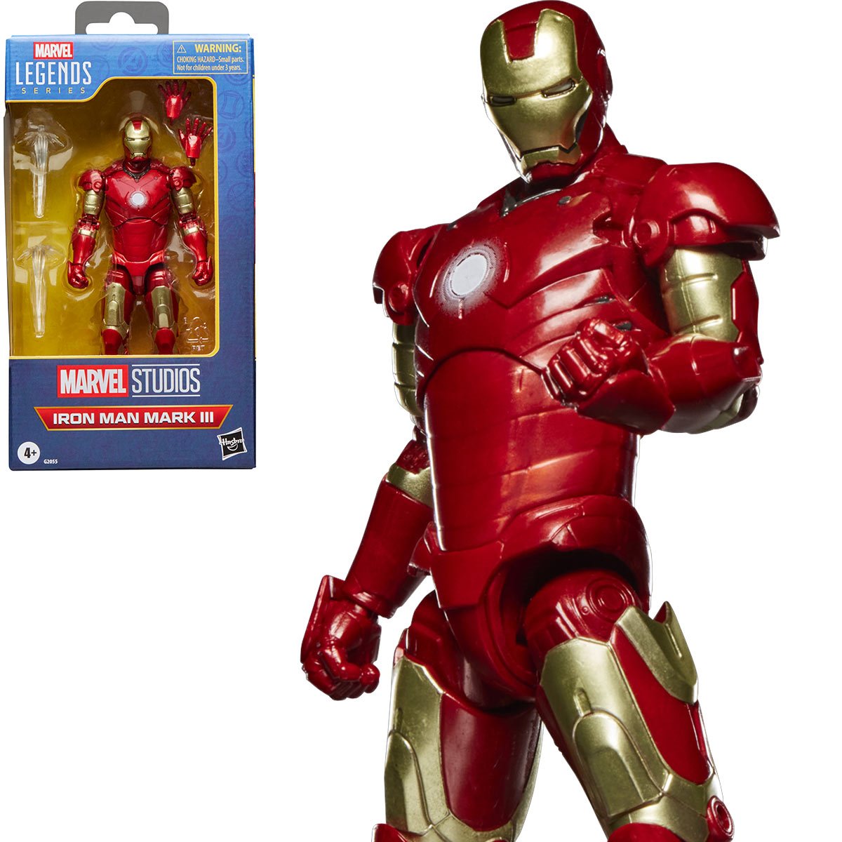 Iron Man Marvel Legends A-List Iron Man Mark III 6-Inch Action Figure