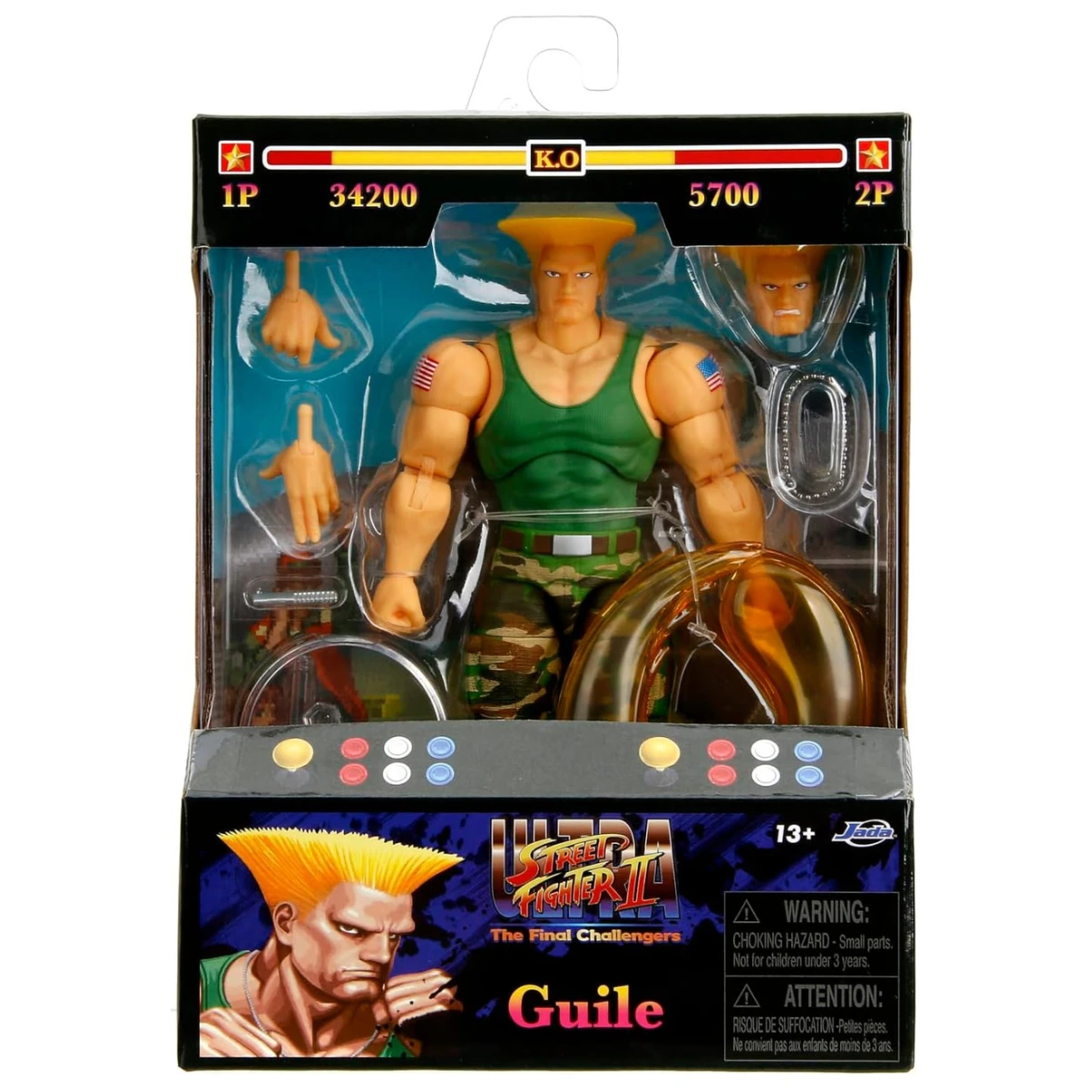 Jada Toys Street Fighter II Guile