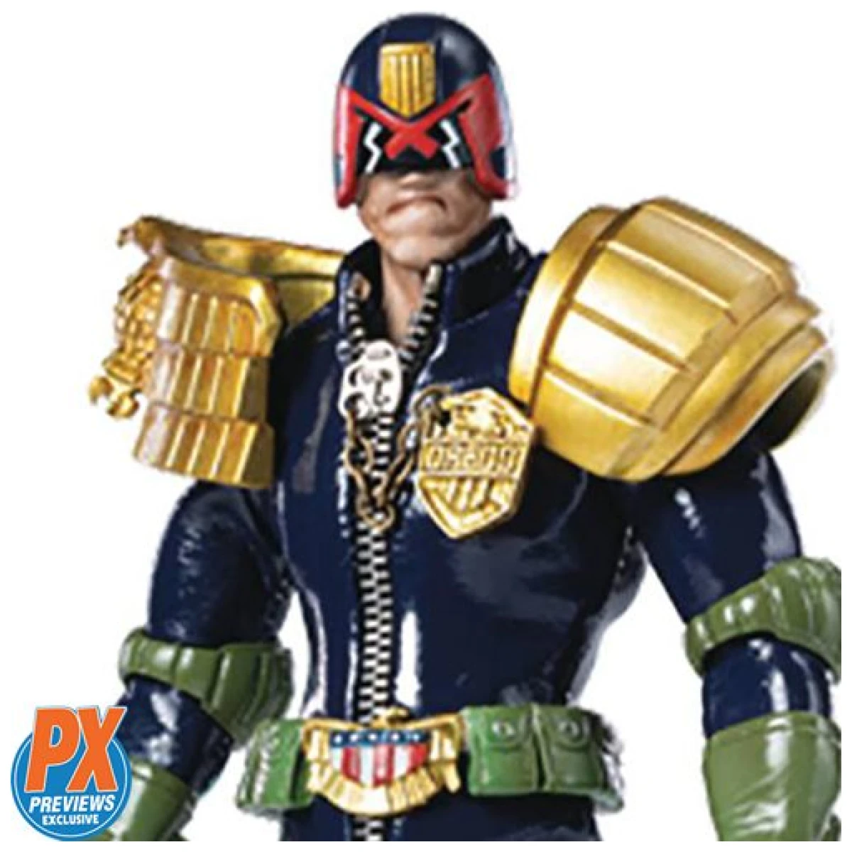 Judge Dredd Exquisite Super Series 1:12 Scale Action Figure - Previews Exclusive
