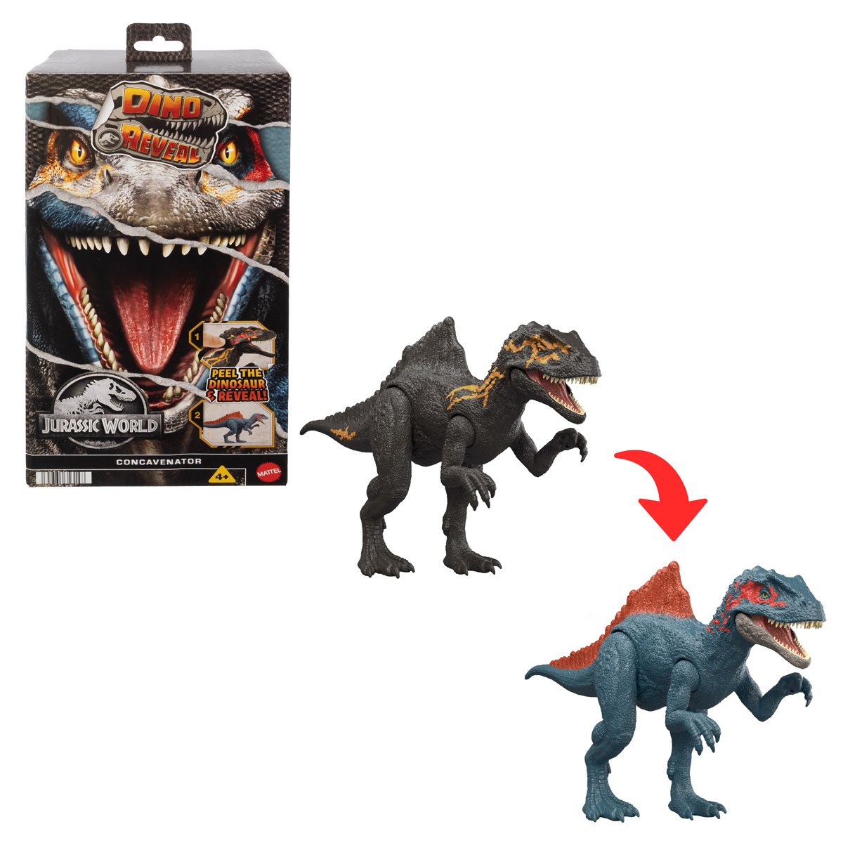 Jurassic World Dino Reveal Concavenator Figure